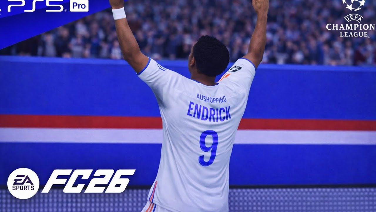 PSG VS Lyon in FC26 #FC26 #gamer #football #gamer