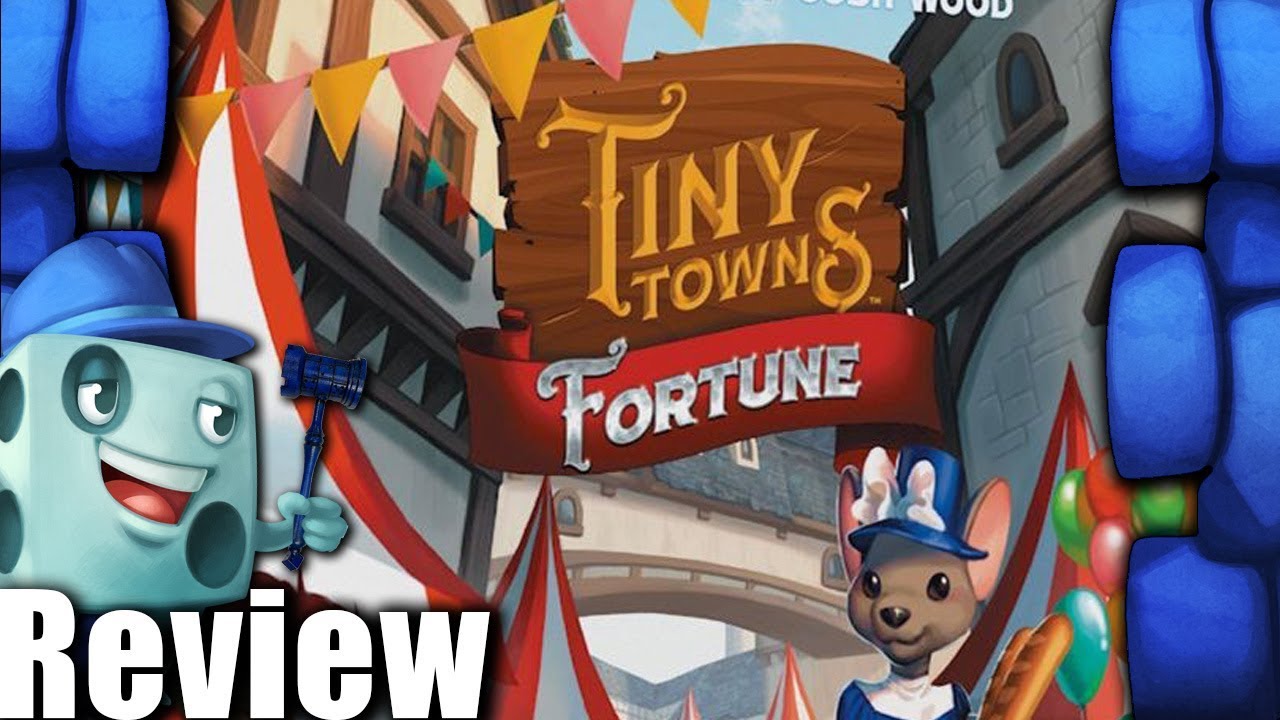 Tiny Towns: Fortune Review - with Tom Vasel