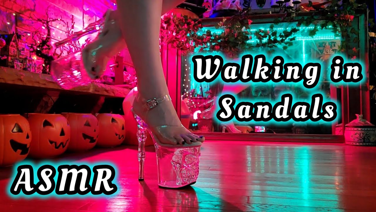 ASMR | SHOES 3 : SANDALS & OPEN TOED HEELS (NO TALKING)