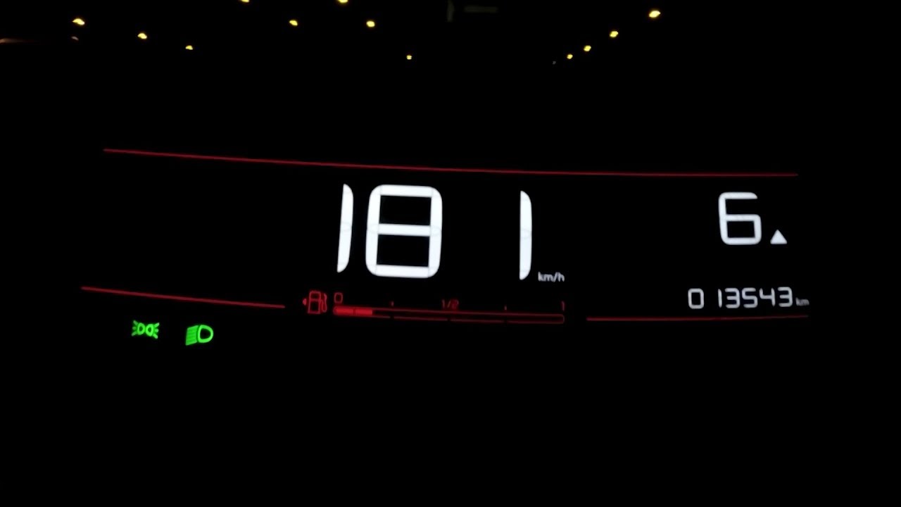 2018 Citroen C4 Cactus 1.2 PureTech 130 KM - acceleration 0-180 km/h
