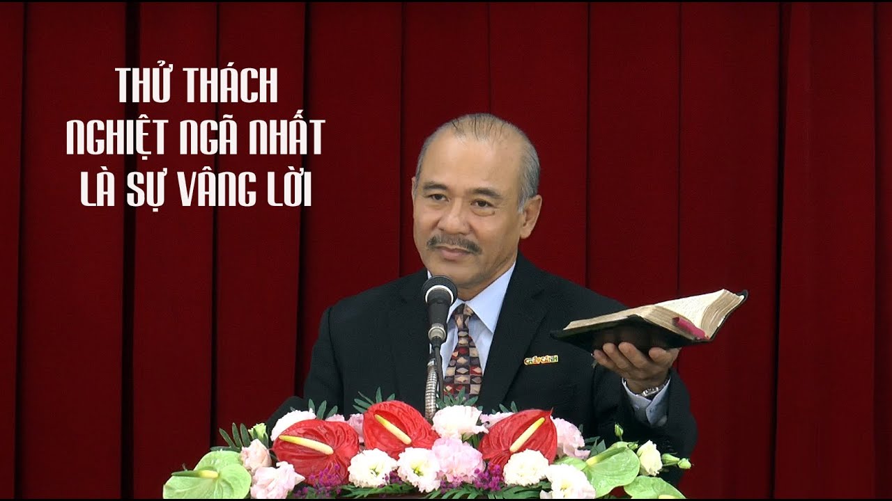THỬ THÁCH NGHIỆT NGÃ NHẤT LÀ SỰ VÂNG LỜI - Mục sư Dương Quang Thoại - 24.06.2023