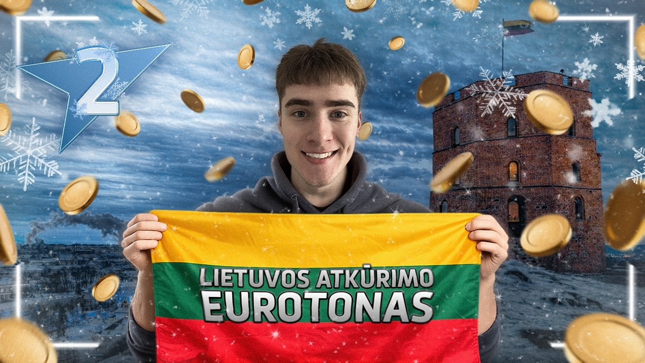 💛💚❤️ ATKŪRIMO EUROTONAS! | 1€ – 2MIN⌚ | #2 DIENA 📅