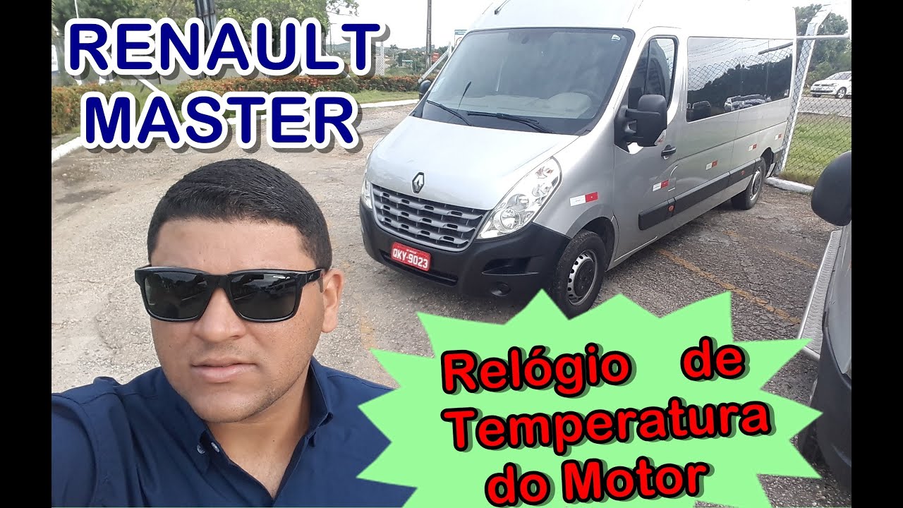Relógio de Temperatura do Motor da NOVA Renault Master