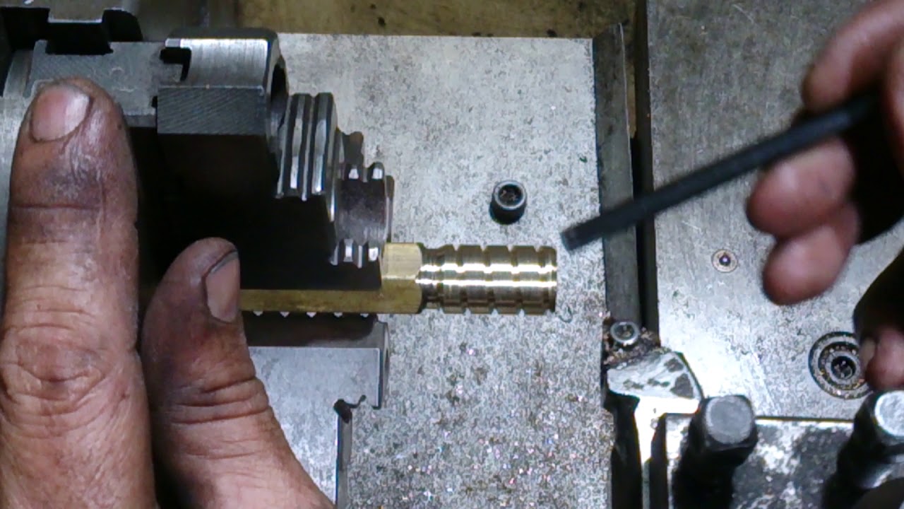 ROSCA DE TRES ENTRADAS!!!Torno Raiz Como Fazer Uma com passo 6mm