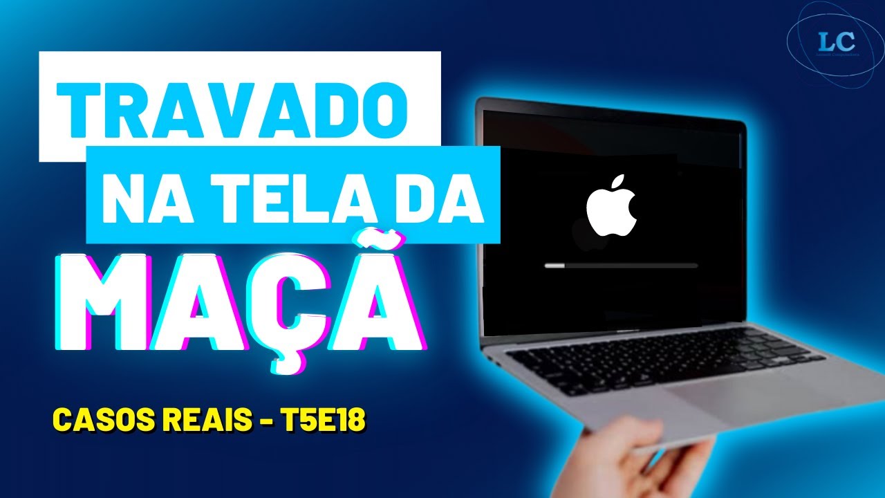 MACBOOK AIR TRAVADO NA TELA DA MAÇA!! COMO CONSERTAR? - T5E18