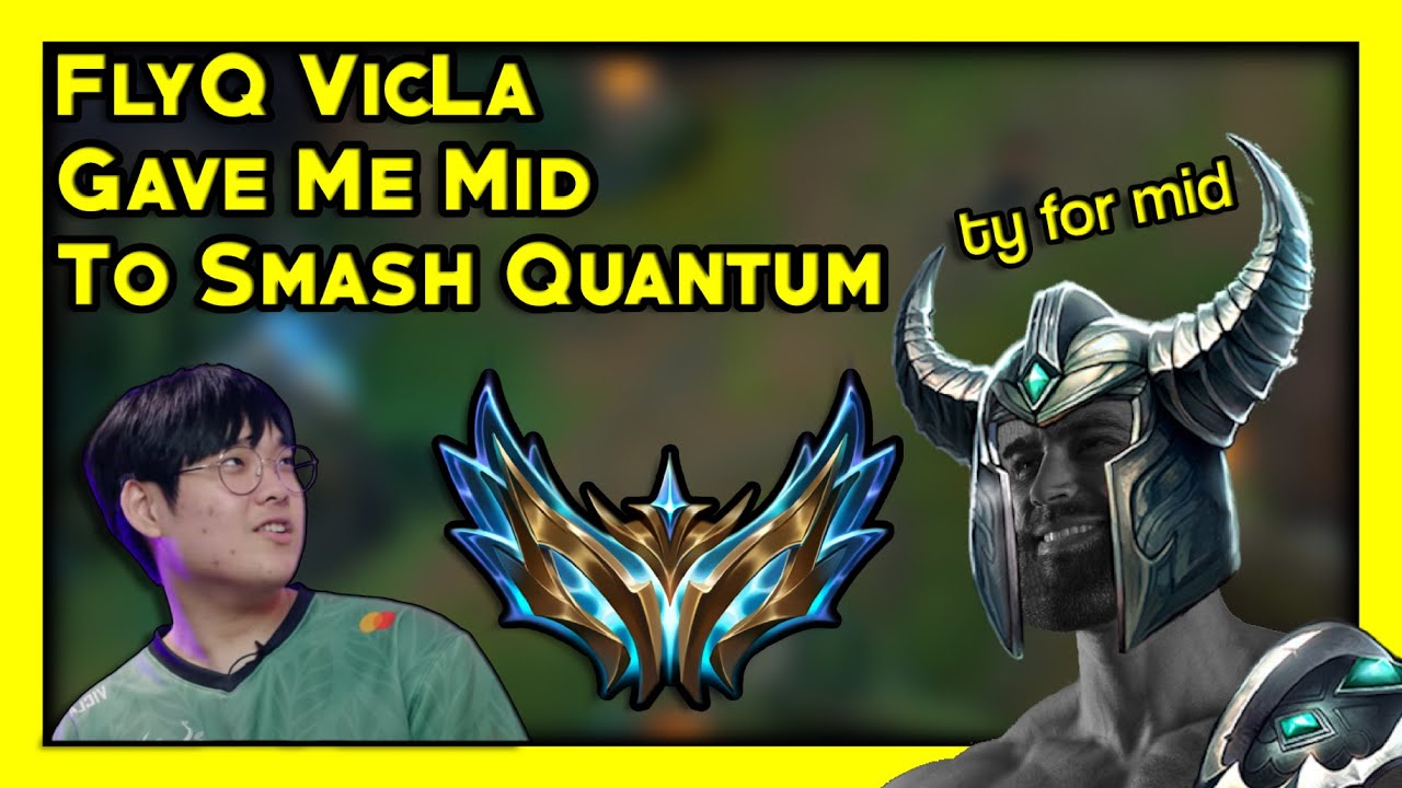 VicLa Gave Me Mid So I SMASHED Quantum And Carried Him -  Challenger Mid Tryndamere Game