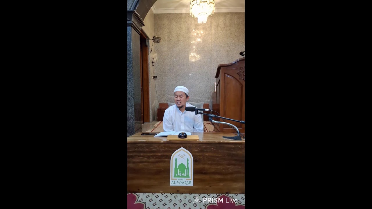 Masjid Al-Waqar sedang live!