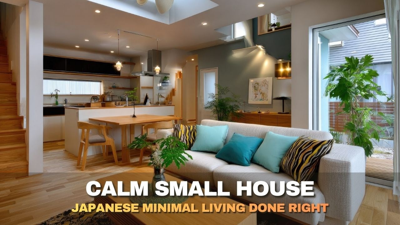 Japanese Small House Design | Minimal Living Ideas That Create Ultimate Calm and Comfort