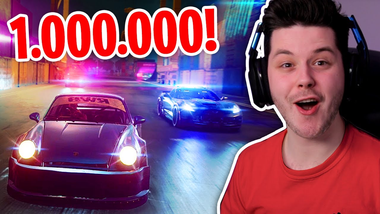 1.000.000 XP POLITIE ACHTERVOLGING in Need For Speed Heat!