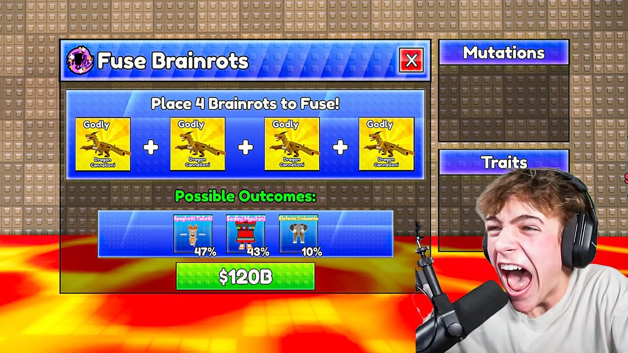SURVIVE LAVA FOR BRAINROTS UPDATE