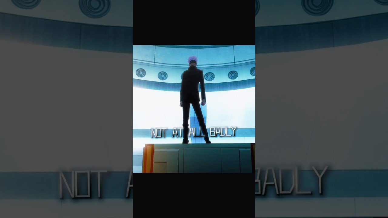 "Gojo Edit"_ Jujutsu kisen Anime:...