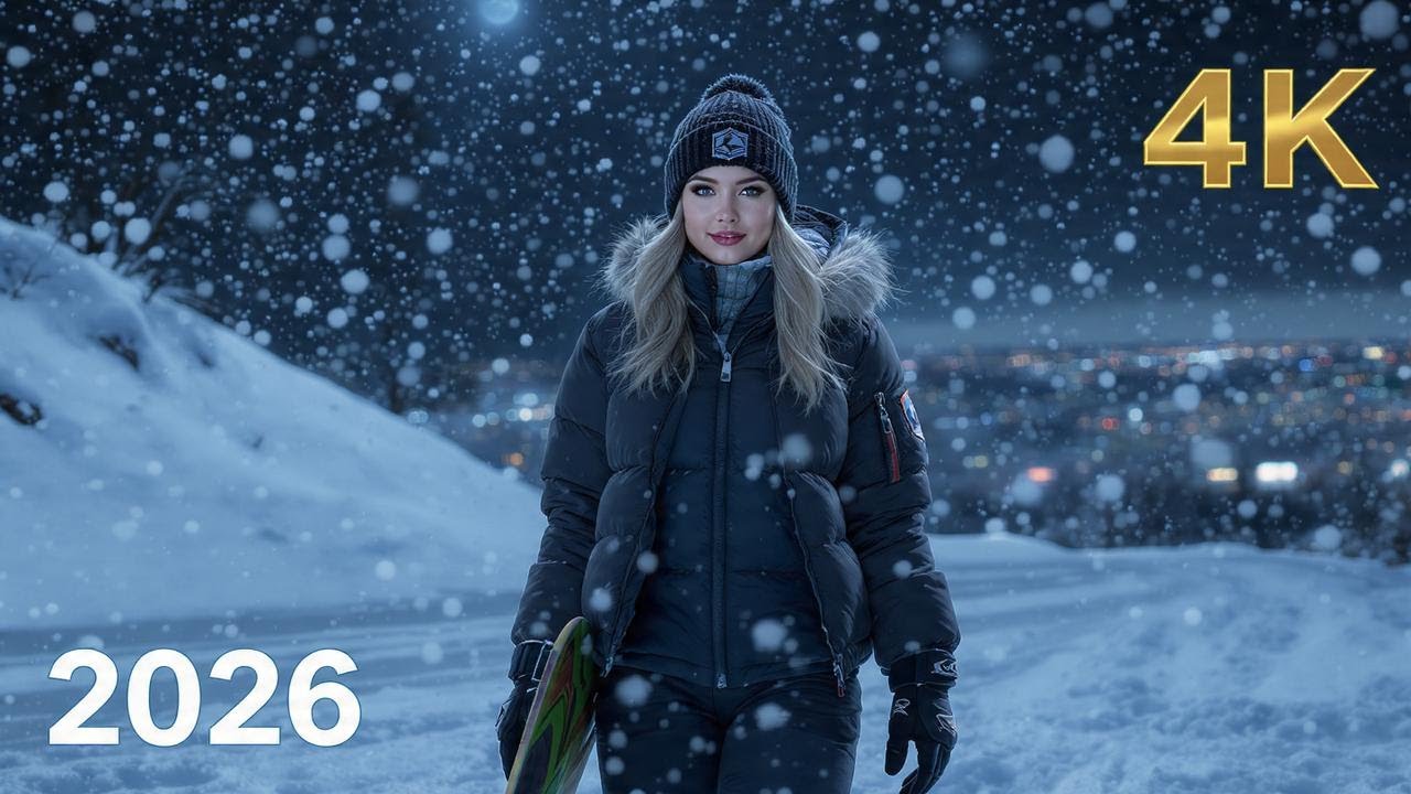 Deep House Winter Music Mix 2026 ❄️ Smooth Tropical Deep House for Winter Nights 4K