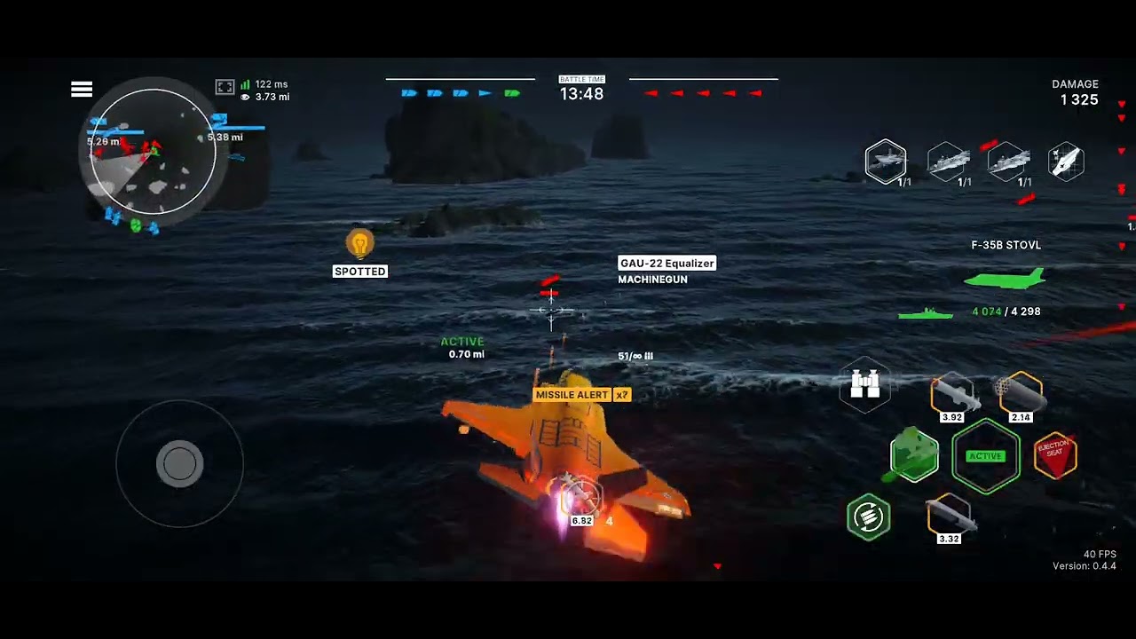 JS Yamato with F35 STOVL scout attack