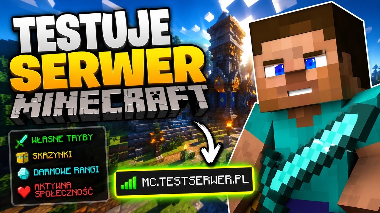 🔥 TEN SERWER MINECRAFT MNIE ZASKOCZYŁ! Działki + Ekonomia! 💰🏠