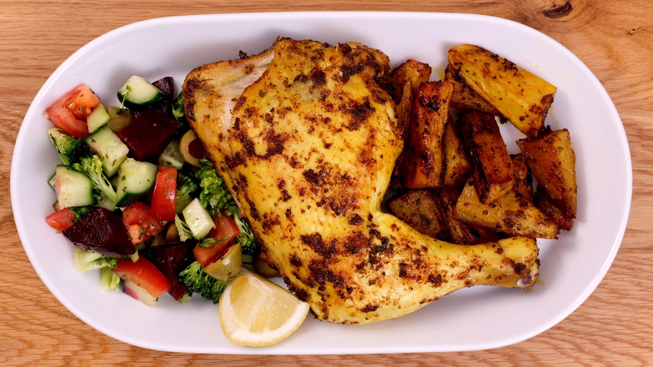 The Secret To Make The BEST JUICY Baked Chicken Quarters in the Oven