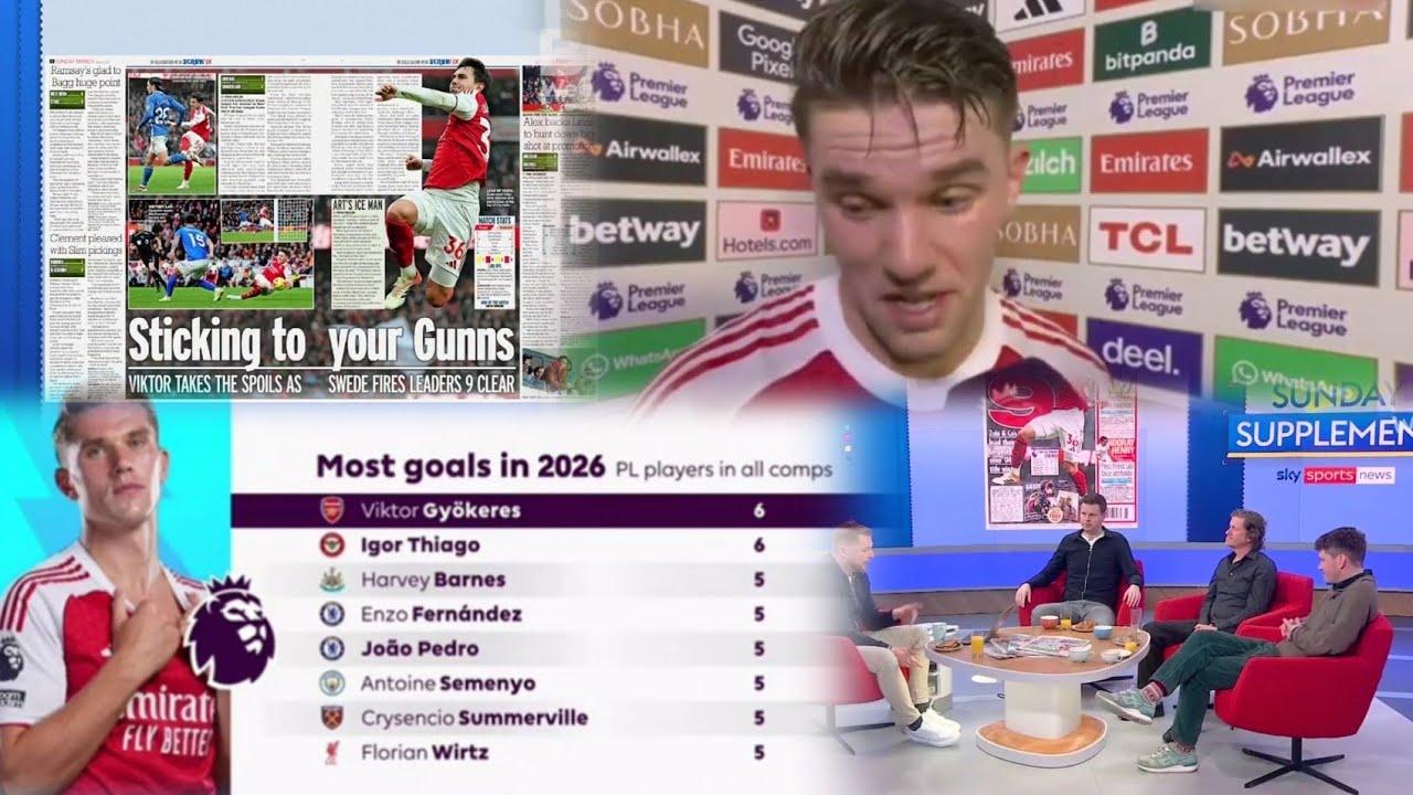 THE SWEDISH SNIPER: WHY MERSON CLAIMS GYÖKERES HAS OFFICIALLY SURPASSED HENRY AND BERGKAMP!