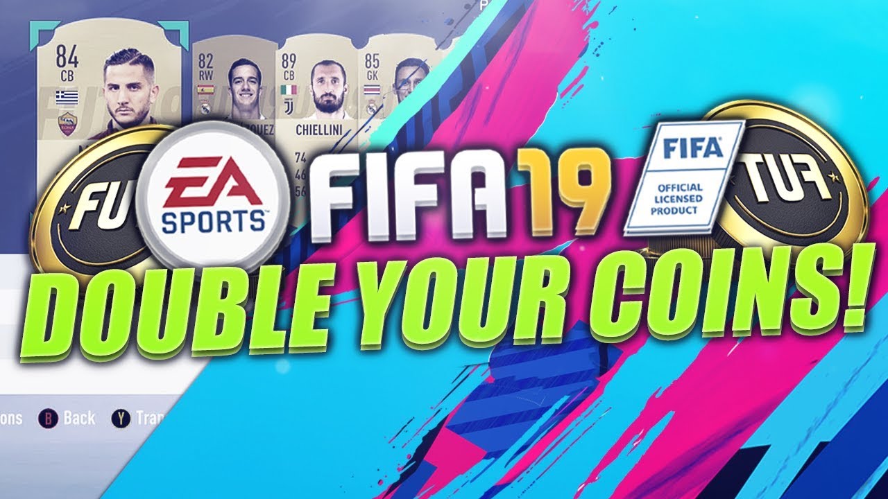 DOUBLE YOUR COINS FAST ON THE FIFA 19 WEB APP!