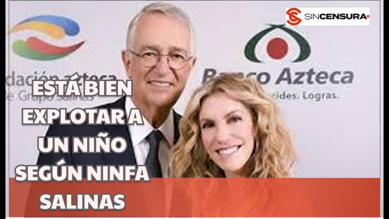 NINFA SALINAS, claro ejemplo de la mentalidad #EXPLOTADORA como su PADRE el USURERO