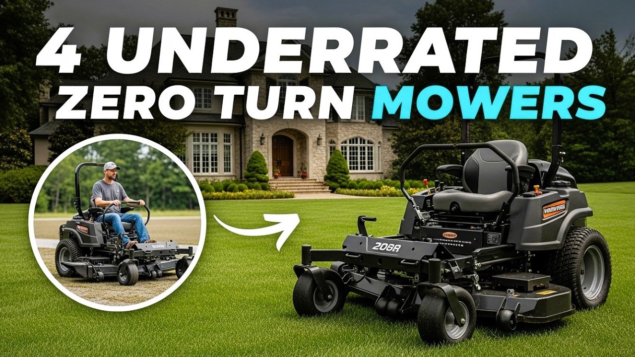 Top 4 Underrated Zero Turn Mowers That Beat Big Brands