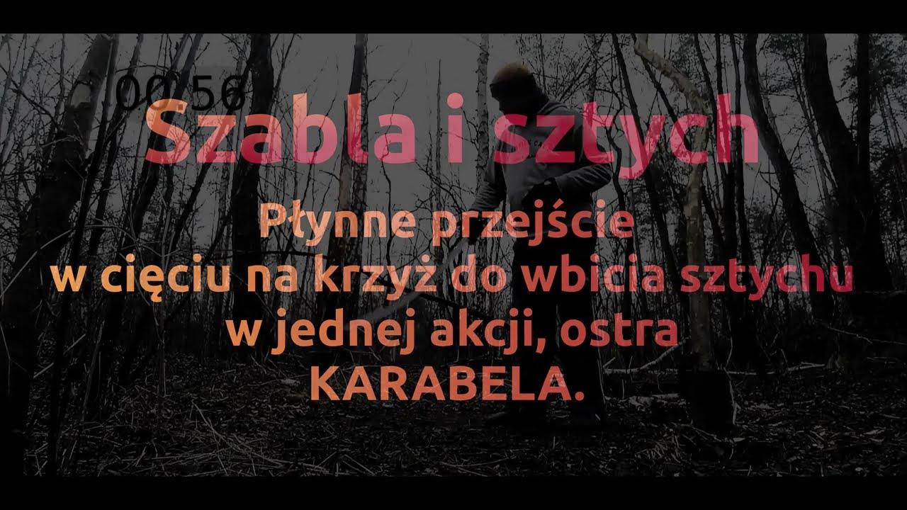 Szabla ostra, sztych. Karabela polska.
