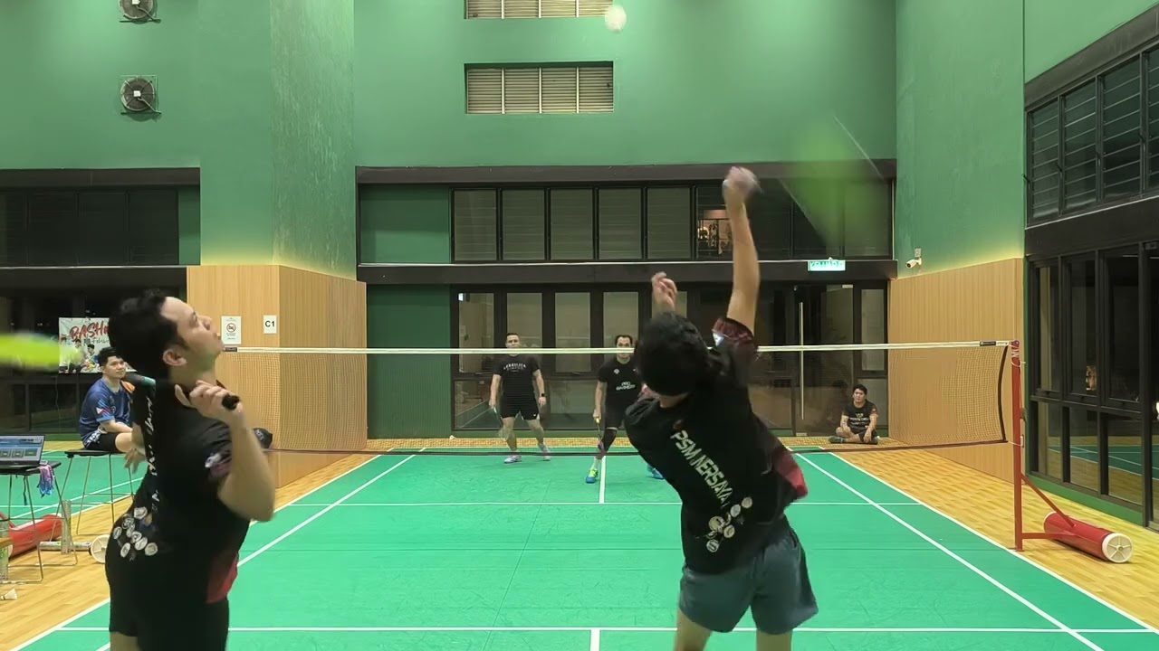 Bashmintonkl 1st mini-tournament Coco Ja vs Ram Eddy