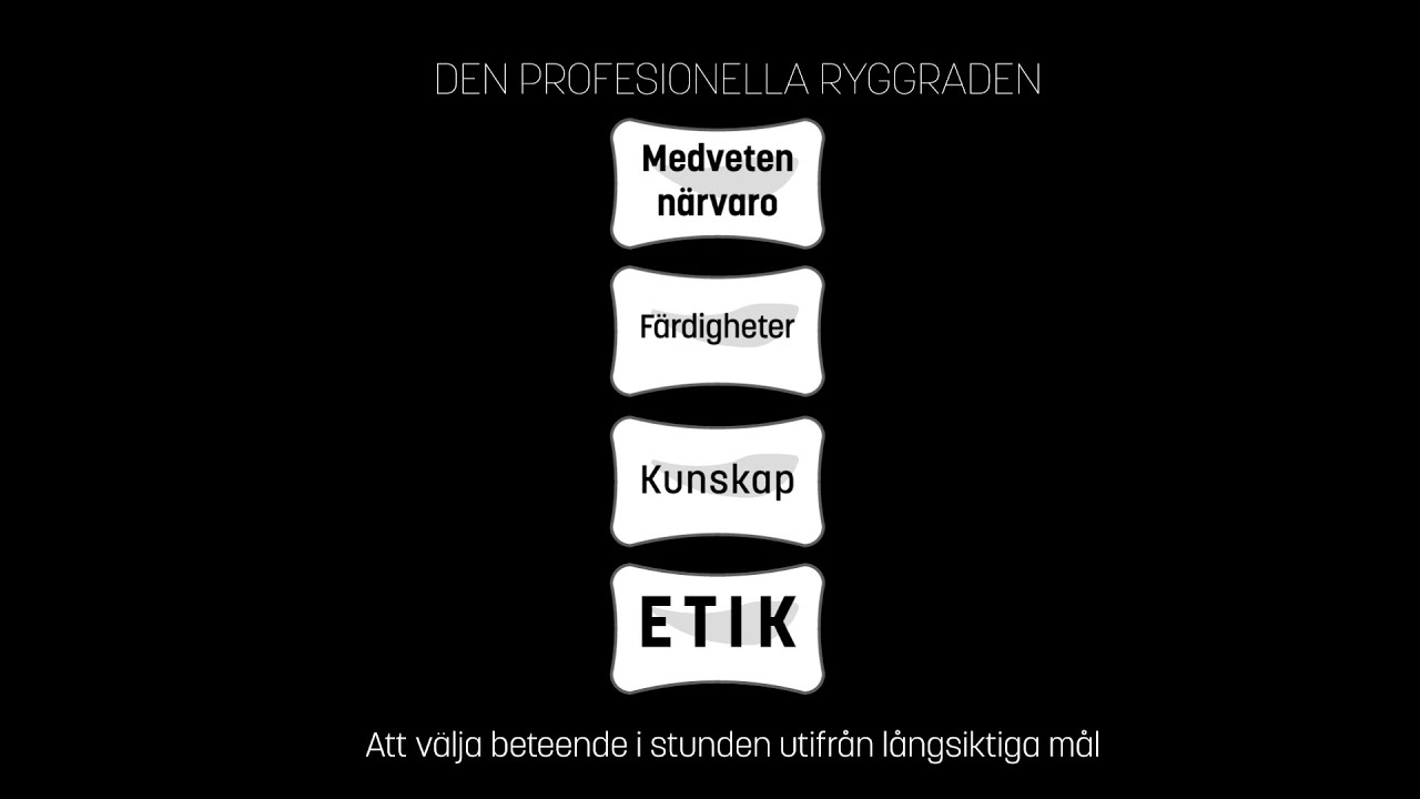 Den professionella ryggraden
