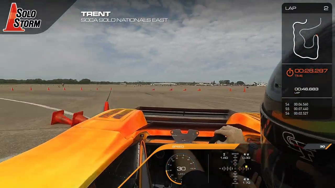 2025 SCCA SOLO Nationals East Course Bmod