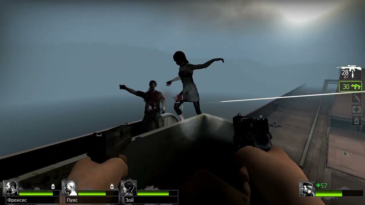 Жертва — Глава 2: Баржа | Left 4 Dead 2