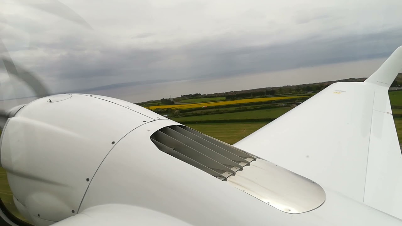 DA42 Takeoff