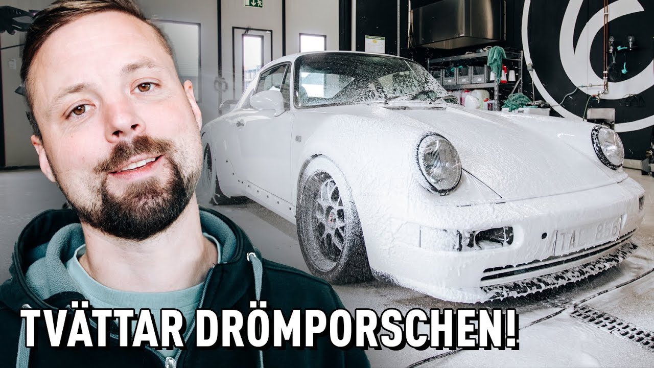 TVÄTTAR DRÖMBIL | PORSCHE 964 TWIN TURBO