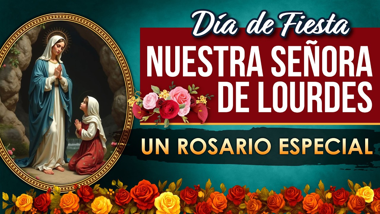 Santo Rosario de Hoy | 11 de febrero 2026 | Nuestra Señora de Lourdes | Rosario Católico Español