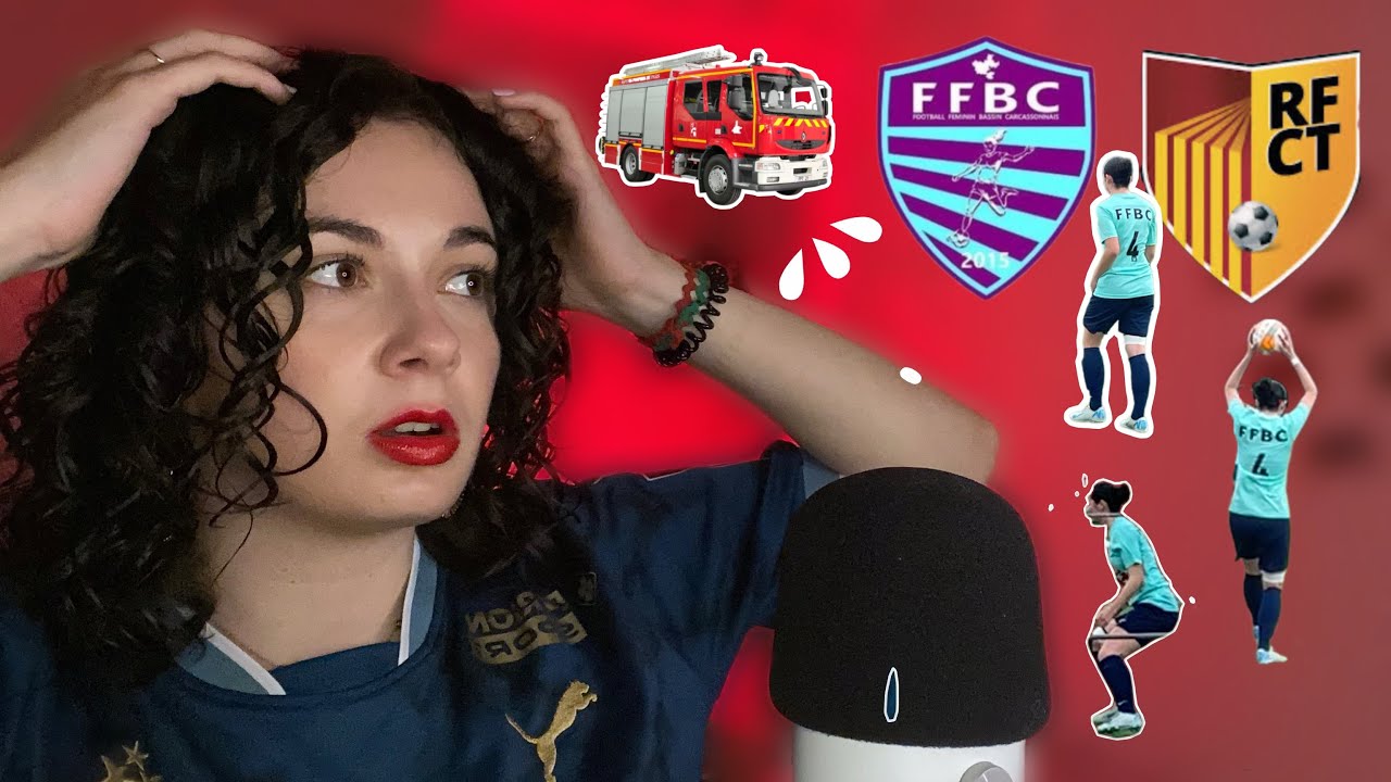 • ASMR FR • DÉBRIEF match contre CANOHES• (notre joueuse se fait les croisés ?) 🚒💙💜