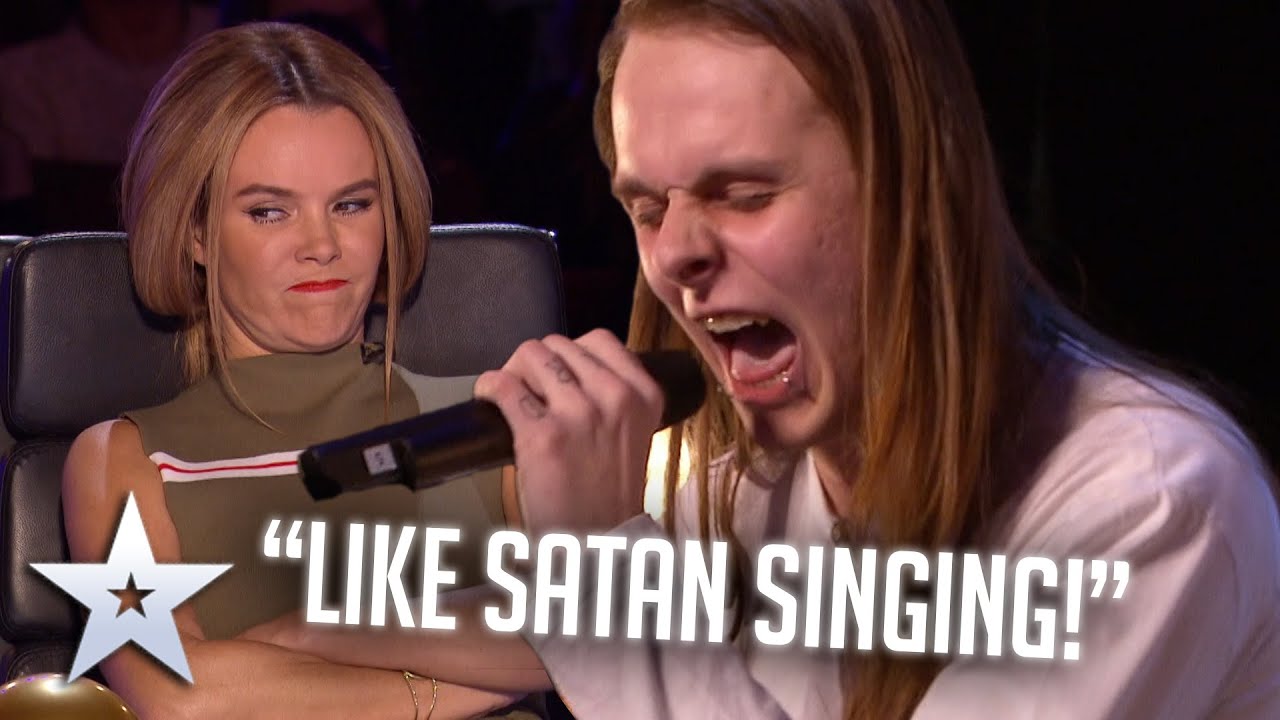 HEAVY METAL VERSION OF ‘LET IT GO’! I Audition I BGT Series 9