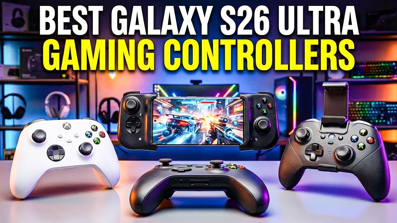 Топ-5 лучших игровых контроллеров для Galaxy S26 Ultra 🔥 – Раскройте свой игровой потенциал!