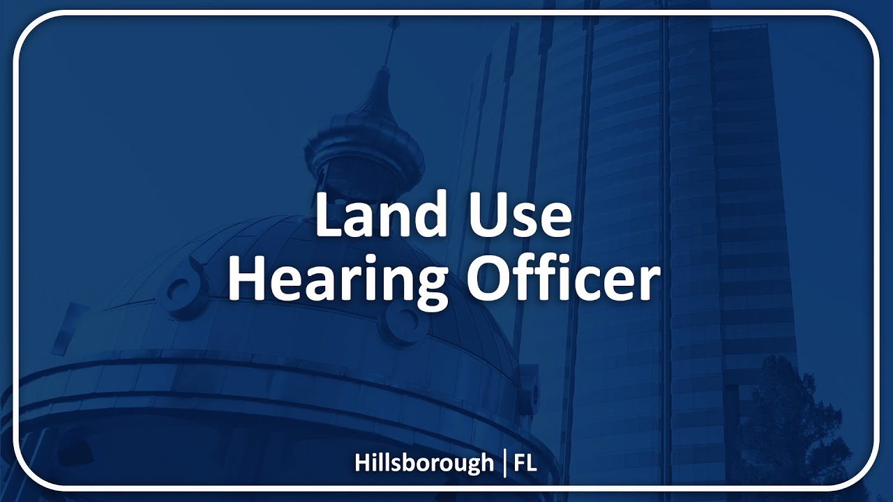 Land Use Hearing Officer - 3.9.26