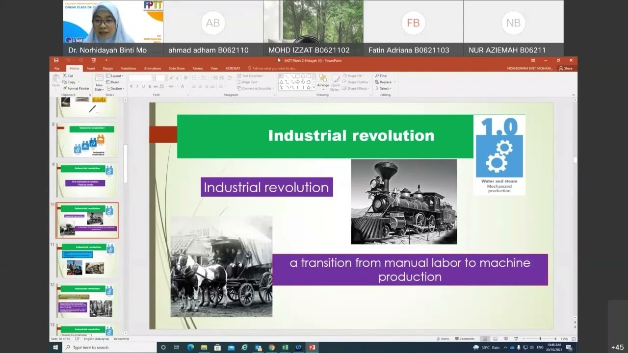 MoT: Wealth Creation Part 2 -IR 1.0