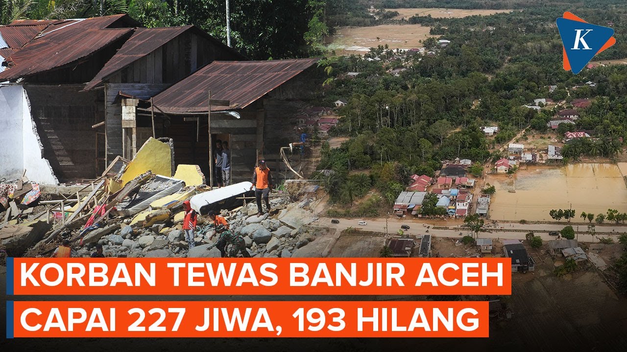 Update BNPB Korban Banjir Aceh: 277 Tewas, 193 Hilang dan 1,5 Juta Orang Terdampak