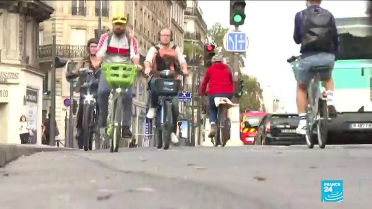 Car-free day in Paris &bull; FRANCE 24 English