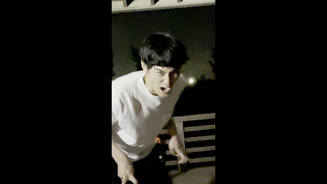 【心霊映像】戦慄だろ！ふざけて撮ったモノマネ動画に…”それ“は立っていた！【心霊闇動画89】
