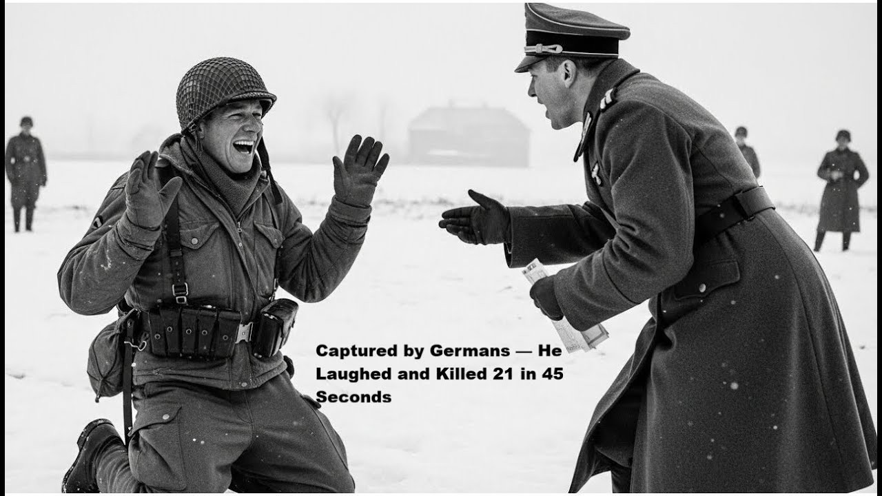Captured by Germans &mdash; He Laughed and Killed 21 in 45 Seconds