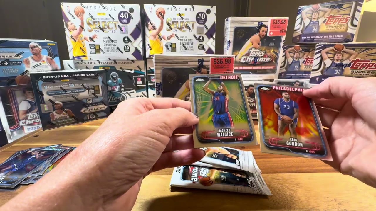 3 Disappointing Boxes… Then the 4th Mega Box Pulled a $200 NBA Auto 😳 | Topps Chrome
