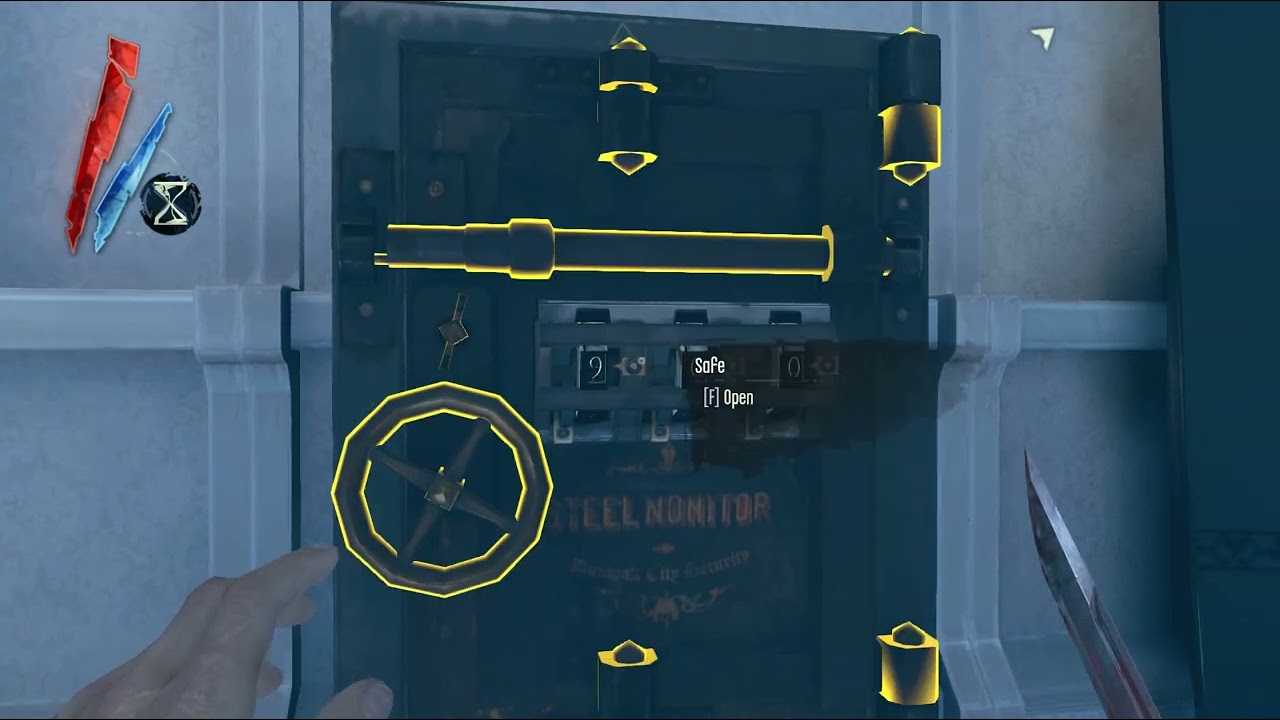 Dishonored - Dunwall Tower Safe Code In Lord Regent Hiram Burrows Room