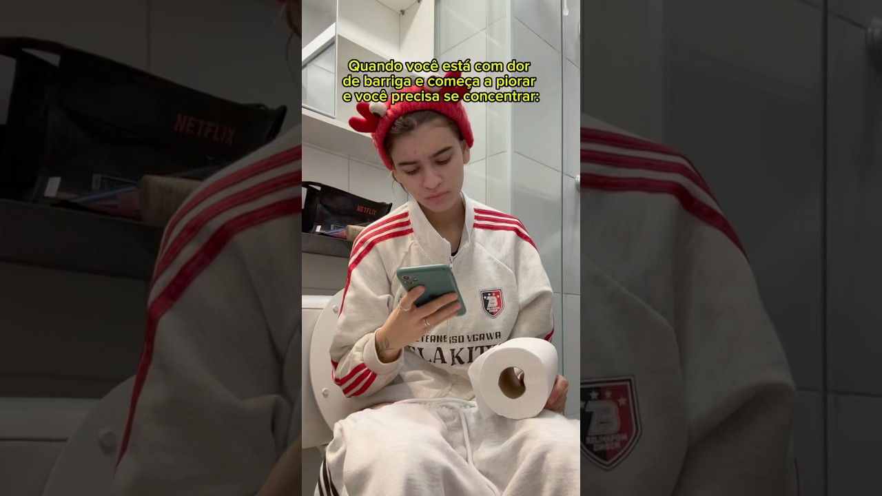 Quando voc&ecirc; est&aacute; com dor de barriga e come&ccedil;a a piorar e voc&ecirc; precisa se concentrar: