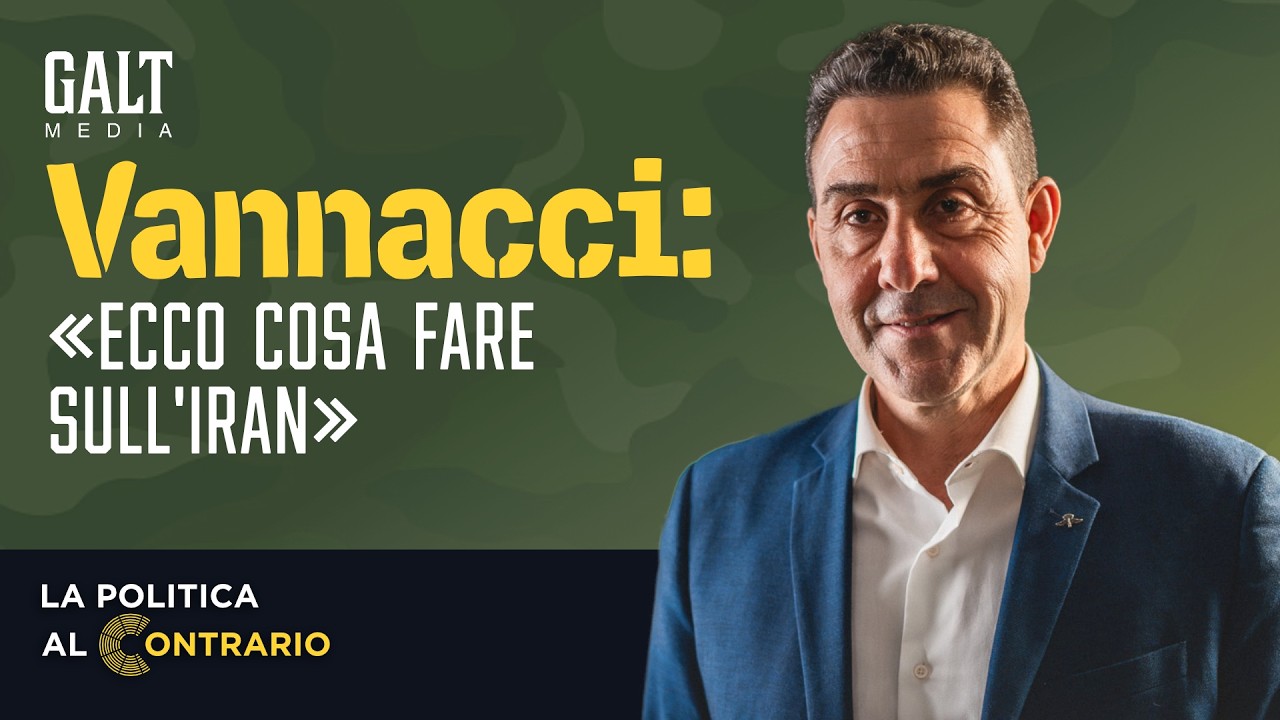 Vannacci: «Ecco cosa fare sull'Iran» | La politica al contrario - Ep.1