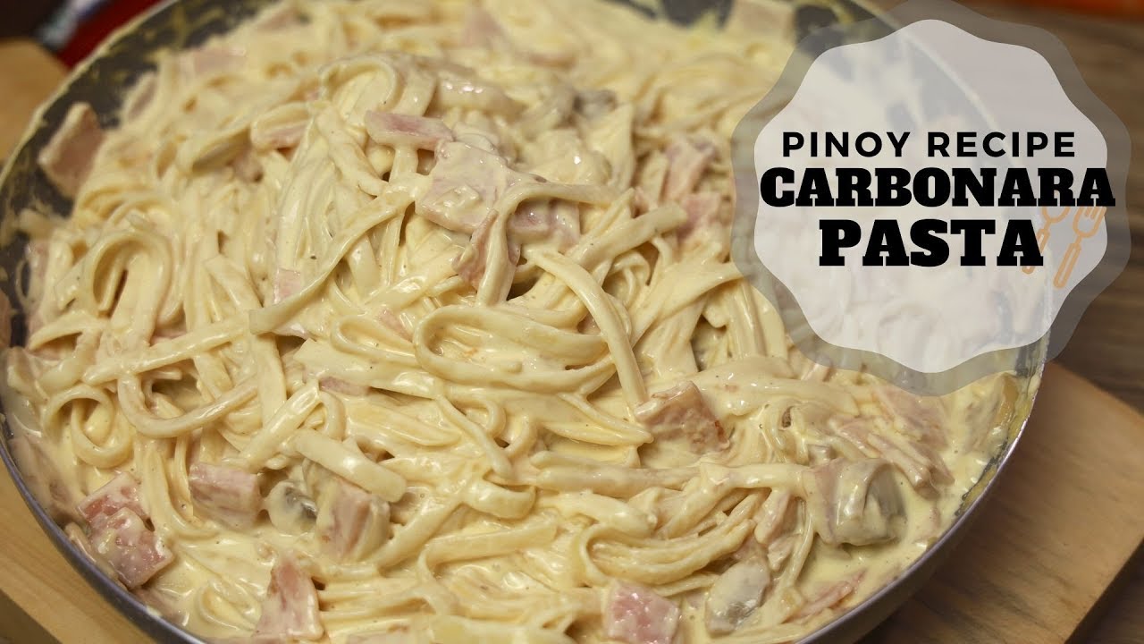 Creamy Carbonara Pasta -  Christmas Recipe