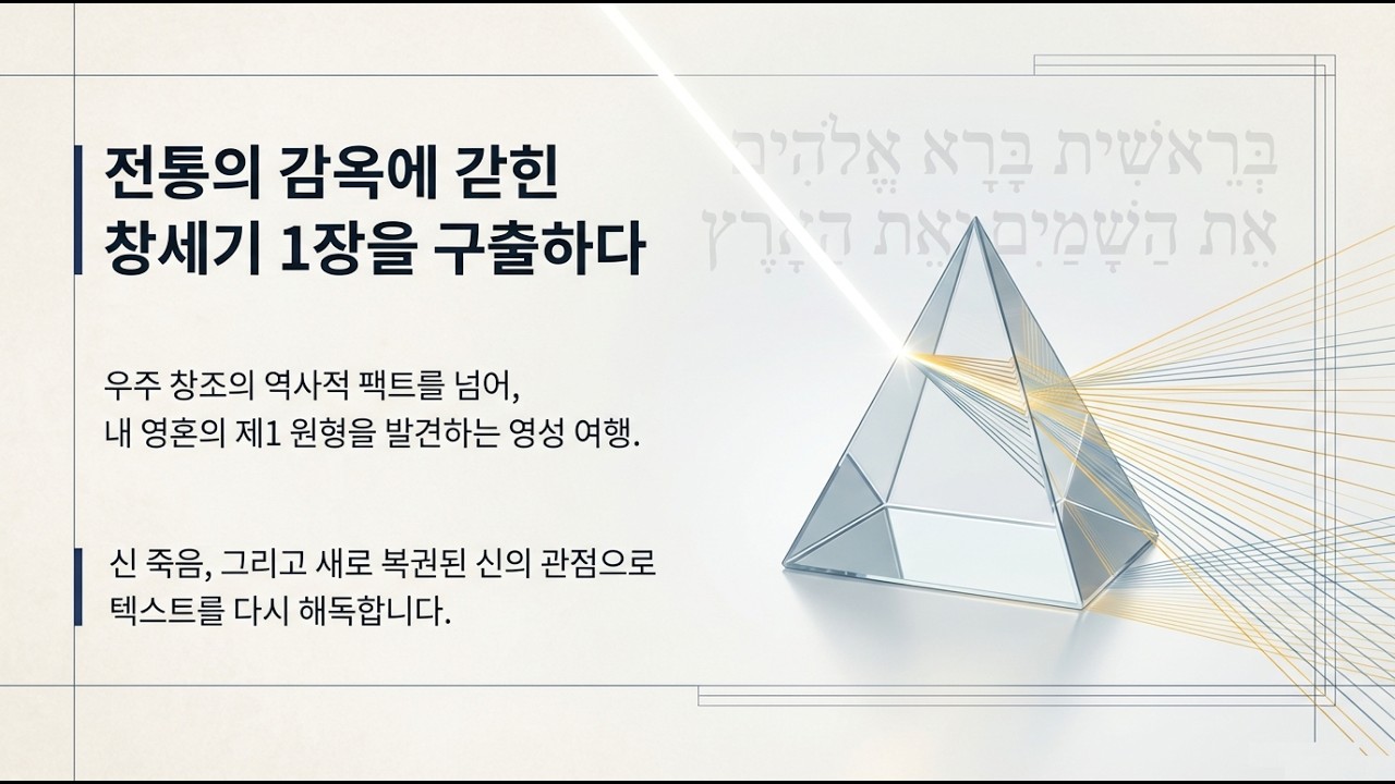 창세기 1장의 시각을 바꿔라