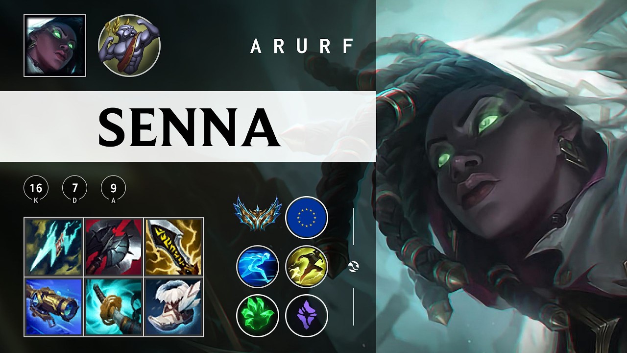 Senna ARURF - EUW Challenger Patch 26.03