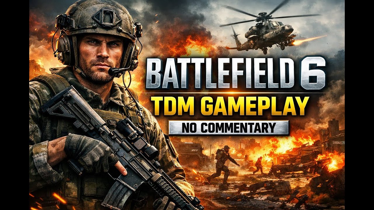 Battlefield 6 TDM Gameplay (2K) | Aggressive No Commentary