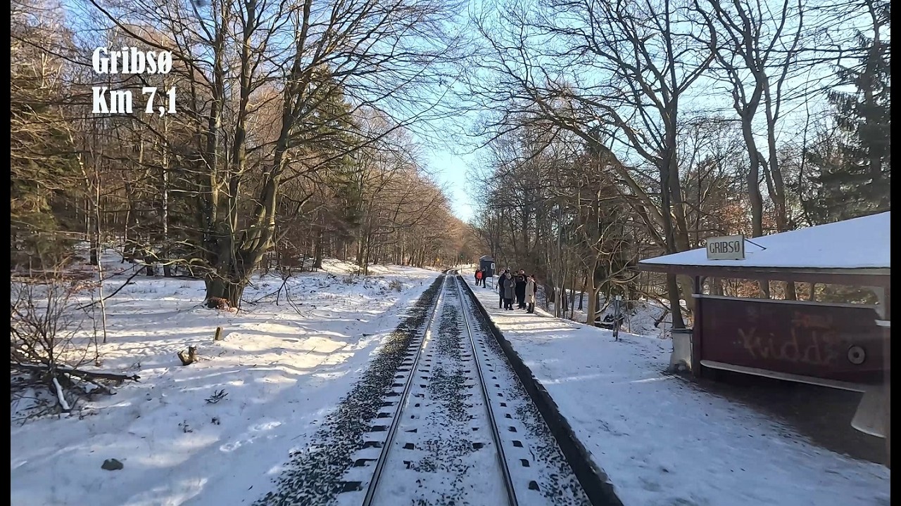 Førerrumstur fra Hillerød til Tisvildeleje og retur i Vinterferien '26