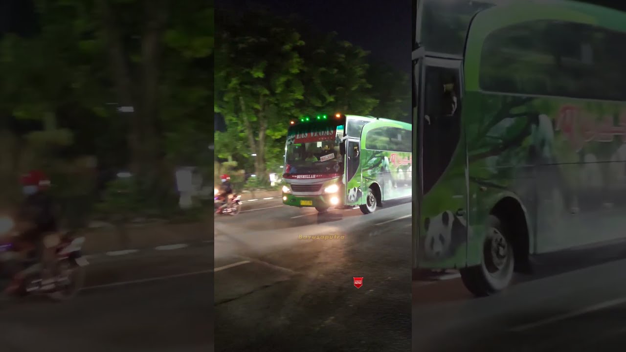 LAS VEGAS❗️BUS RESTU PANDA SURABAYA-MALANG#shorts #feedshorts #shortvideo #bismania #busrestu